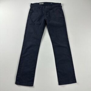 AG Adriano Goldschmied The MatchBox Slim Straight Jeans Pants Mens 29x28 Black